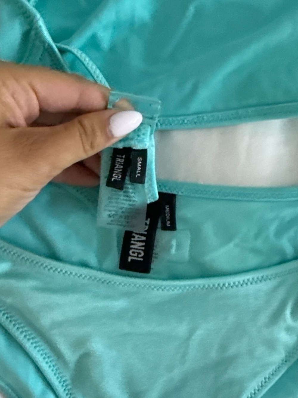 triangl swimwear Teal Bikini Bottoms